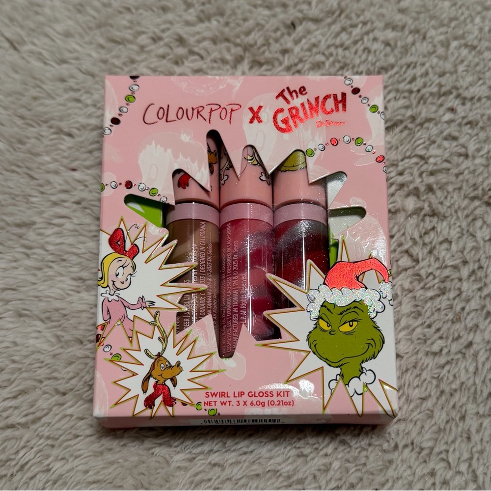 The Grinch X Colourpop Collection Merry Grinchmas